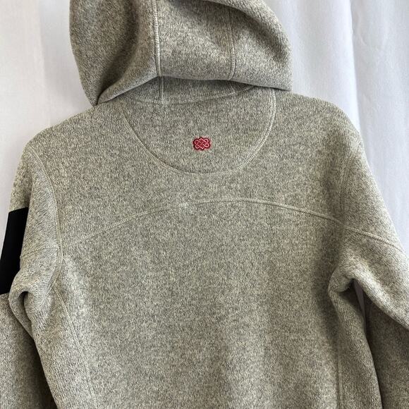 Sherpa Adventure Gear Khampa Hooded Sweater in Tan Men's Size Small - Picture 7 of 8